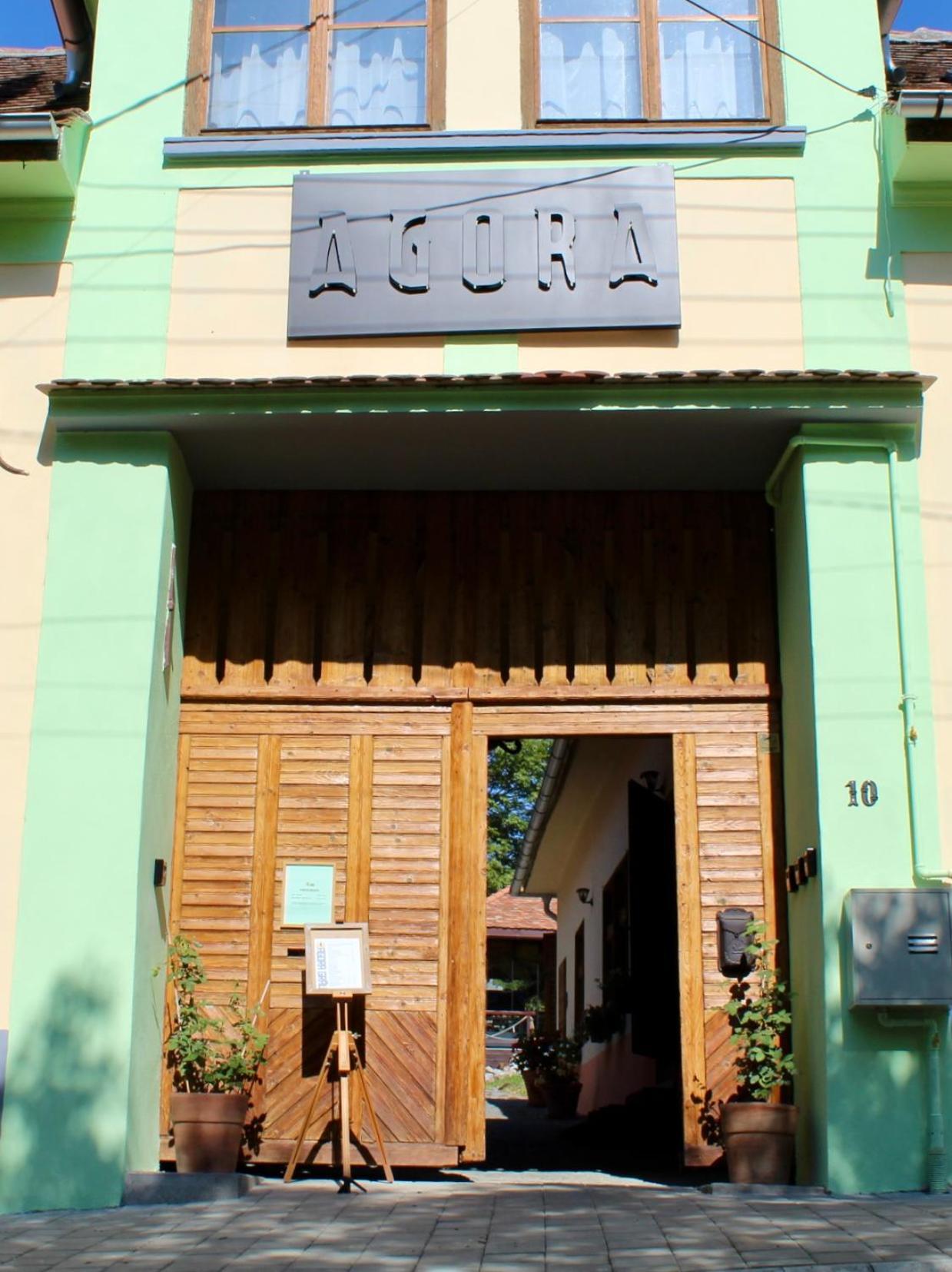Pensiunea Agora Cisnadioara Exterior photo